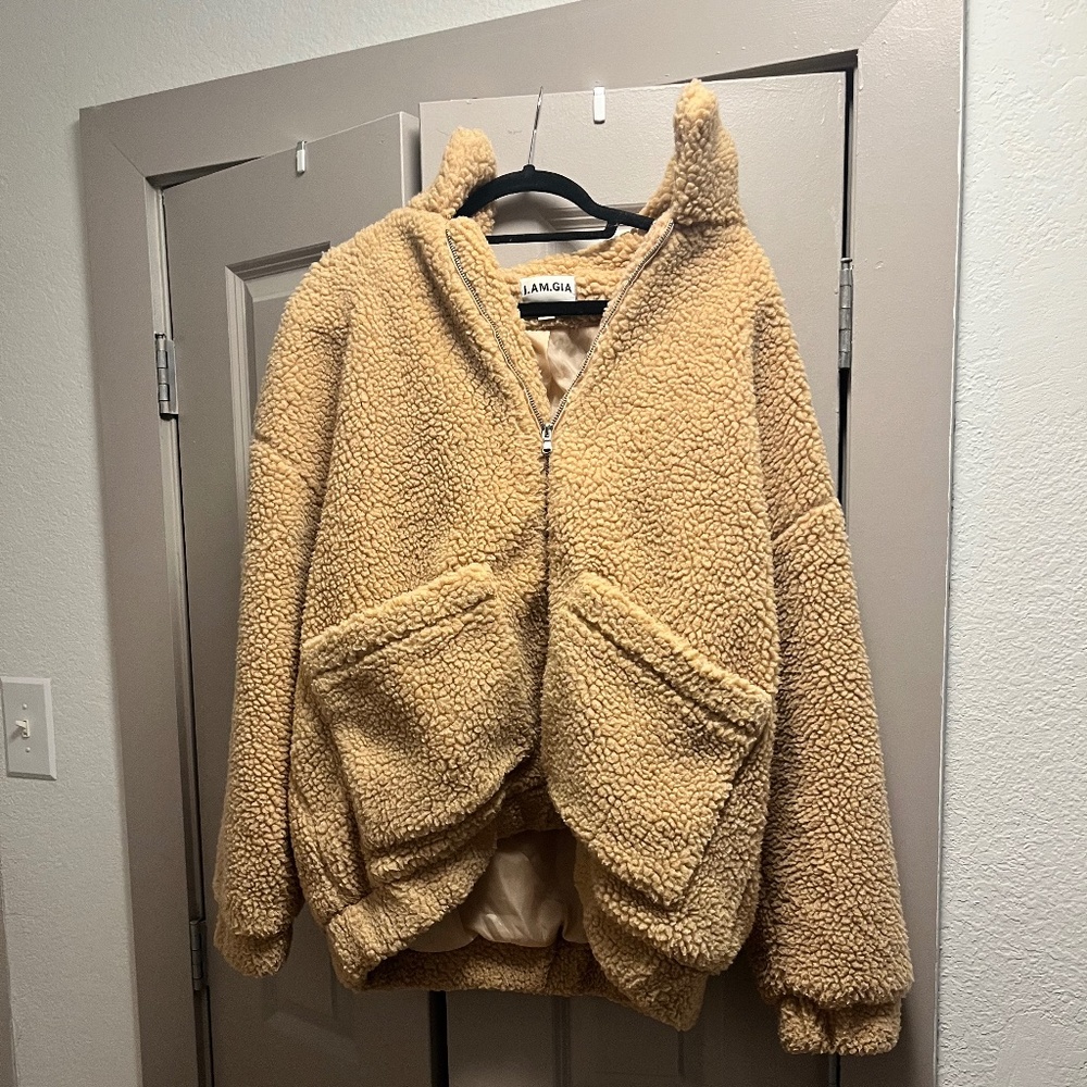 I AM GIA Teddy Jacket